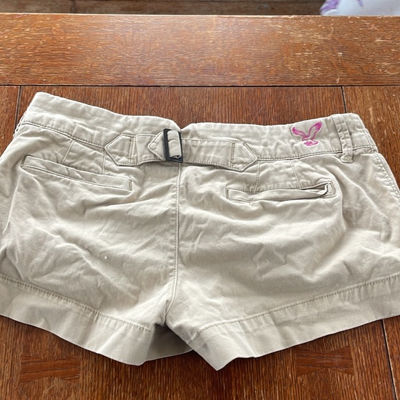 Tan shorts from American Eagle. Size 8. - Picture 3 of 4